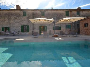 recently restored finca in a quiet location with a private salt water swimming pool