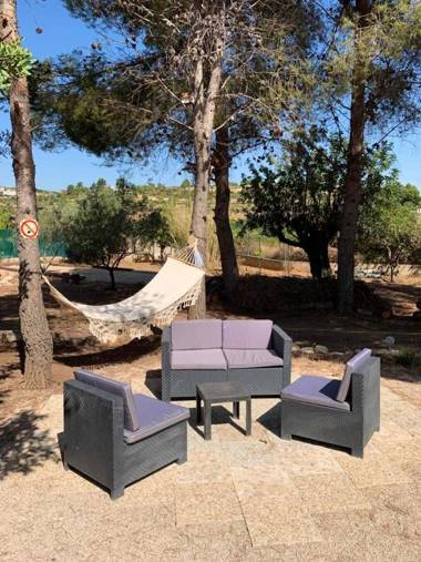 2 bedrooms villa with private pool furnished terrace and wifi at Turis