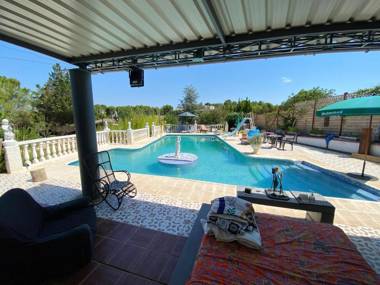 2 bedrooms villa with private pool furnished terrace and wifi at Turis