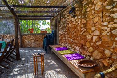 8 bedrooms chalet with private pool furnished terrace and wifi at Abanilla