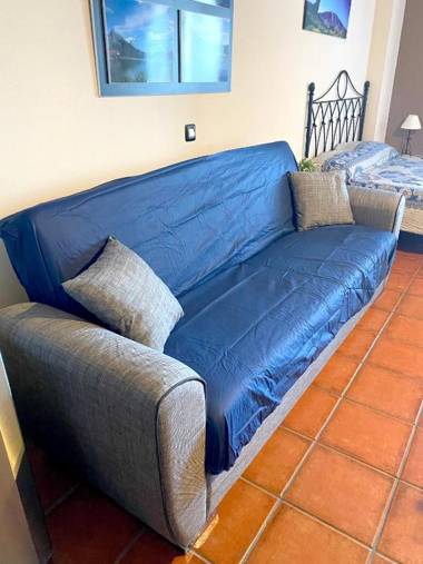 One bedroom appartement with sea view shared pool and balcony at Tacoronte