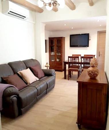 3 bedrooms appartement with enclosed garden at Maspujols
