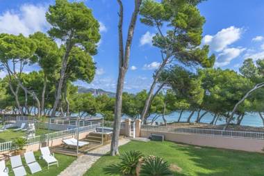 Alcudia beach front villa private indoor pool