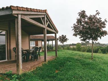 Attractive Chalet in Monclar-de-Quercy with Roofed Terrace