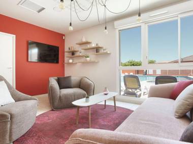 Nicely maintained apartment near the historic Aigues-Mortes