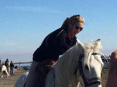 Mas Lou Caloun - Chambre d'Hôte face à la piscine en Camargue - Les Saintes Maries de la Mer