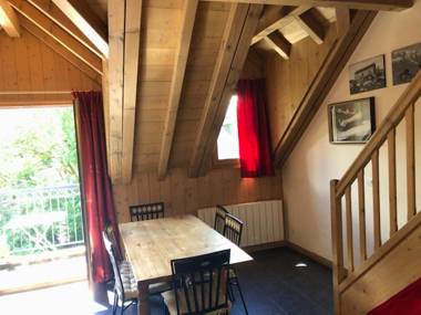 Appartement de 3 chambres a St Gervais les Bains a 400 m des pistes avec piscine partagee et balcon amenage