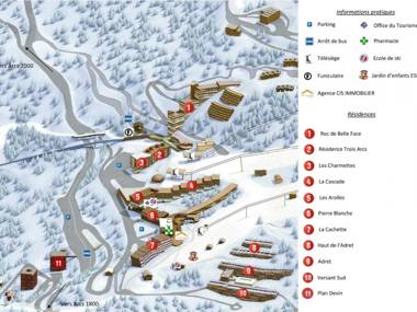 Appartement Les Arcs 1600 3 pièces 7 personnes - FR-1-411-126