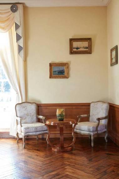 Chateau de Kergeorget - Vue sur le Golfe