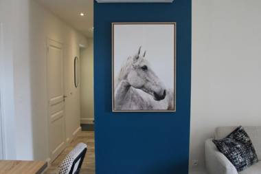 La Belle Terrasse avec climatisation et parking privé