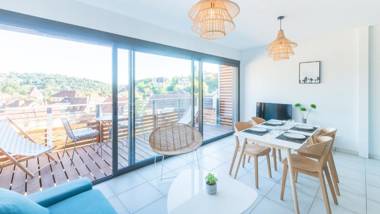 Sweet Home Balcon Terrasse et parking privé gratuit