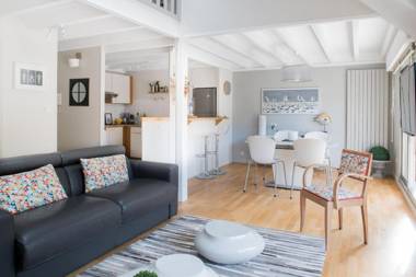 Duplex familial de charme en bord de mer