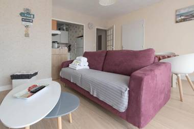 Appartement à 350m de la plage de M Hulot