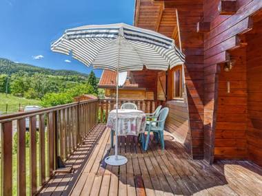 Chalet with sauna in a unique location near the pistes in the heart of the Vosges