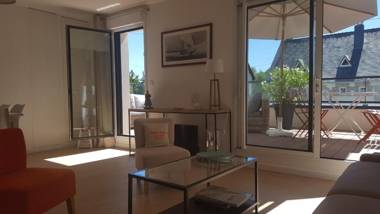 Les Cyprès - appartement avec grande terrasse proche plage - St Malo