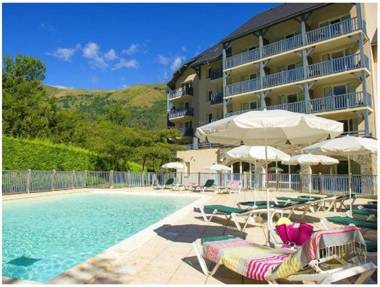 Appartement de 2 chambres a Saint Lary Soulan a 100 m des pistes avec piscine partagee et jardin amenage