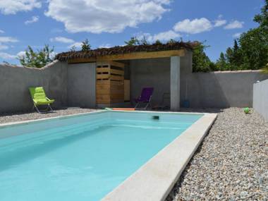 Serene Holiday Home in Pradons with Swimming Pool