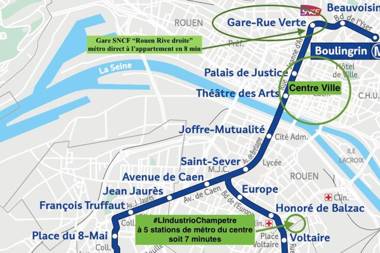 #LIndustrioChampetre Free Parking Bien Situé Spacieux Proche Clinique