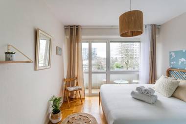 ROSA Confortable 2 chambres avec parking dans le centre