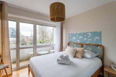 ROSA Confortable 2 chambres avec parking dans le centre