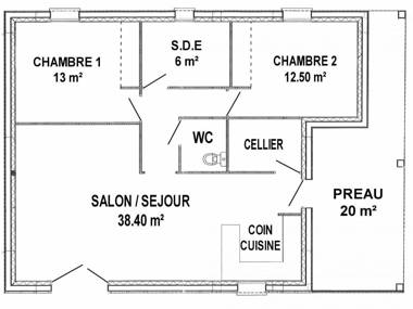 Gîte Pornic 3 pièces 4 personnes - FR-1-306-1038