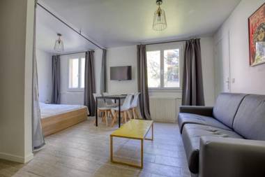 Magnificent studio near the canal de l'Ourcq