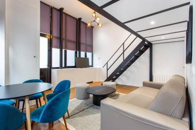 Luxury loft in paris