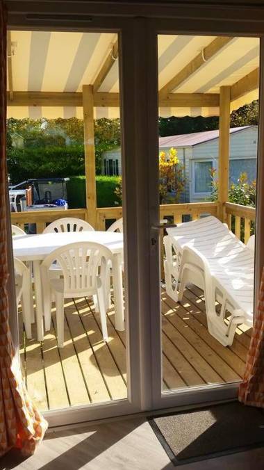 Bungalow de 2 chambres avec piscine partagee jardin clos et wifi a Onzain