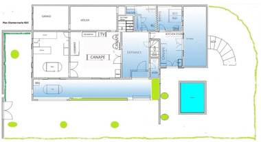 Comfortable Studio Nyons Private Garden Wellness