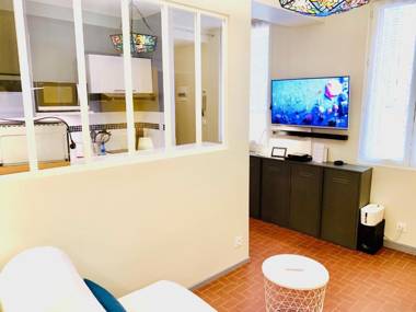 ApartHotel Riviera - Supérieur Appartement 2 pièces AC - Old town - 4 mn Promenade des Anglais - Vincent 1