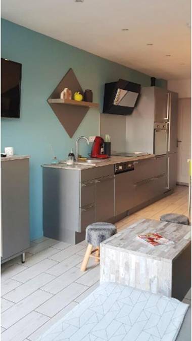 Maison de 2 chambres avec wifi a Le Treport a 1 km de la plage