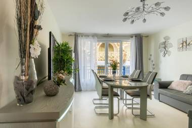 Swan - Appartement avec balcon proche plage Mers-les-Bains