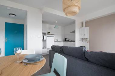 ELODIE - Appartement proche gare arrivée 24 24