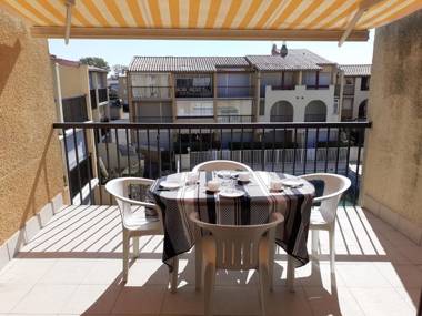 3 Pièces terrasse vue MER et PISCINE Plage Richelieu CAP D'AGDE