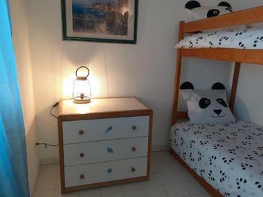 3 Pièces terrasse vue MER et PISCINE Plage Richelieu CAP D'AGDE