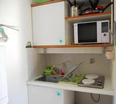 Appartement d'une chambre avec vue sur le lac piscine partagee et terrasse amenagee a Le Barcares a 3 km de la plage