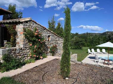 Fascinating Villa in Largentiere with Garden