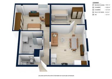 Gentianes 4 - Appartement centre village