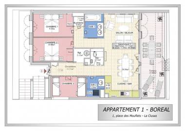 BOREAL Bel appartement village et pistes