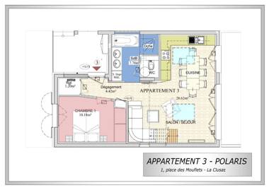 POLARIS Bel appartement village et pistes