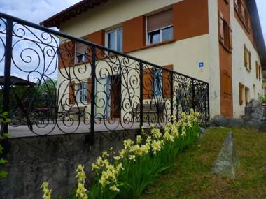 Studio avec vue sur le lac jardin amenage et wifi a Gerardmer a 1 km des pistes