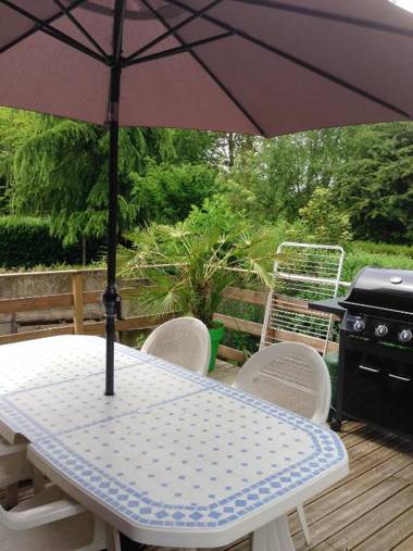 Maison de 2 chambres avec vue sur la ville jardin clos et wifi a Dainville