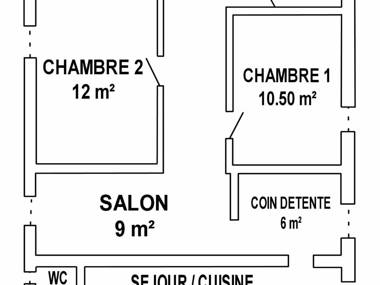 Gîte Crossac 3 pièces 4 personnes - FR-1-306-1070
