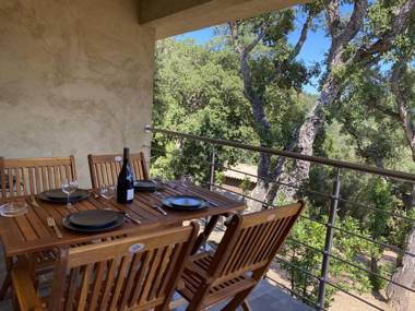 Belle mini villa vue montagne au coeur du village de Conca