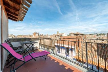 Les Clés de Laure - Wine Loft Terrasse et Vue extraordinaire sur la cité médiévale