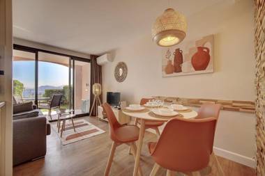 IMMOGROOM - 1bedroom sea view - Renovated - Pool - AC-Parking