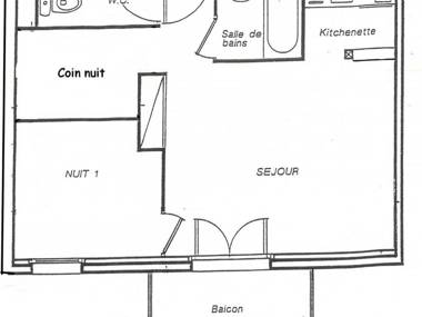 Appartement Bagnères-de-Luchon 2 pièces 4 personnes - FR-1-313-159