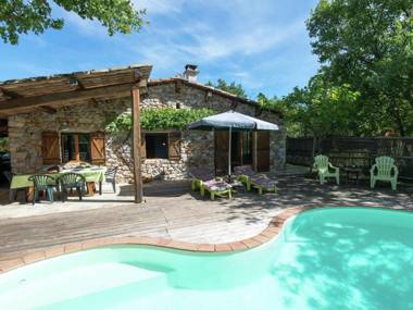 Lovely house in Ardeche of ecological materials with private swimming pool