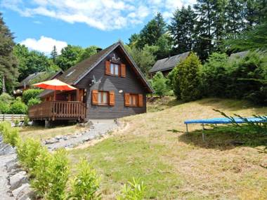 Peaceful Chalet in Beaulieu with Whirlpool and Terrace