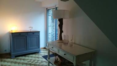 Maison de 2 chambres avec terrasse amenagee et wifi a Le Vivier sur Mer